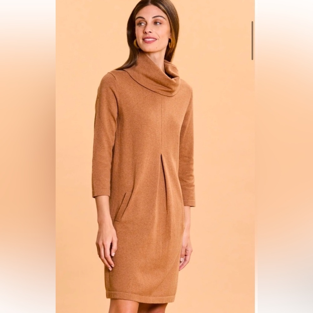 Tyler Boe Tan Mini Dress